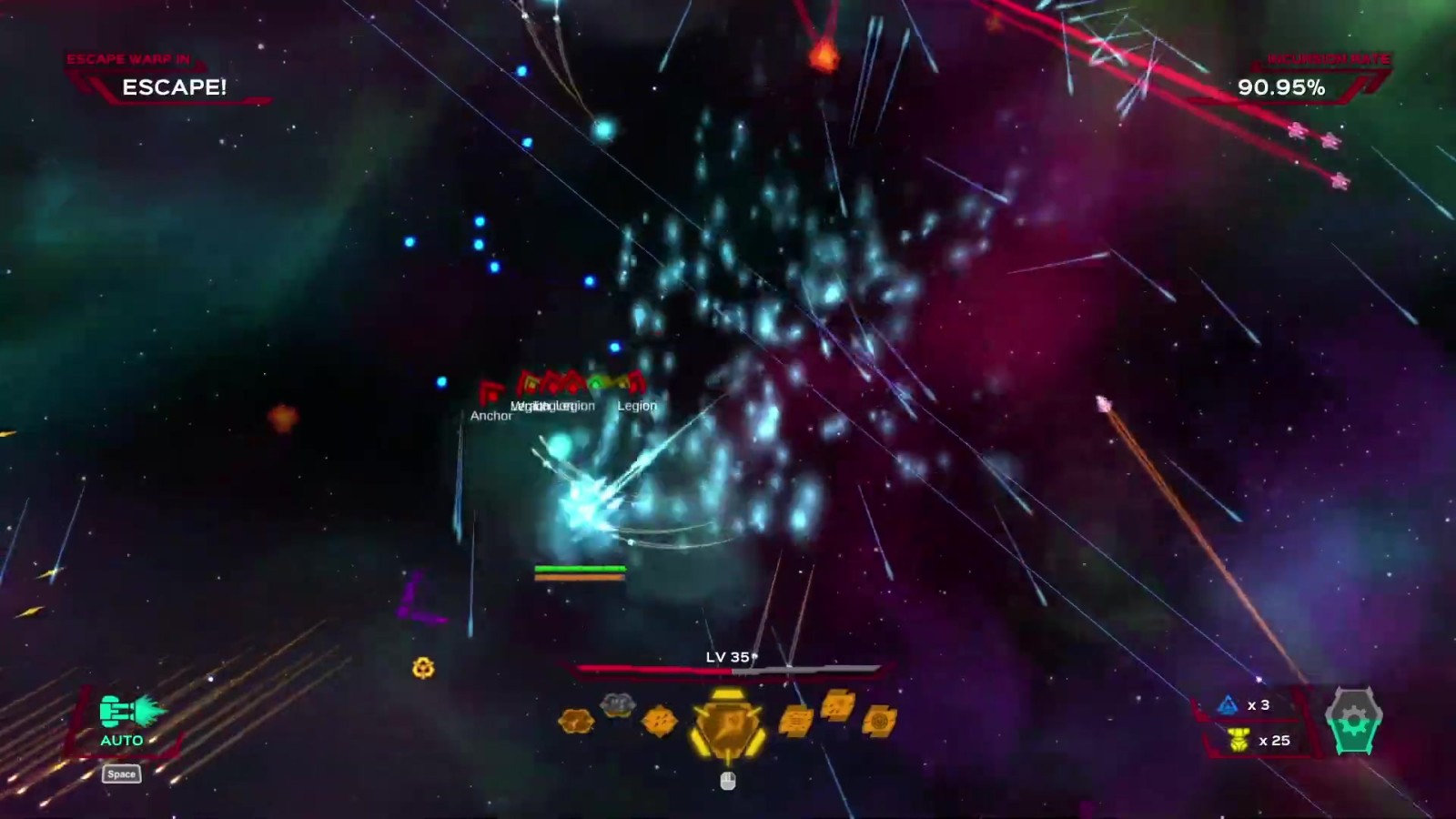 太空射击游戏《PhaigeX:超时空幸存者》面向PC公布7