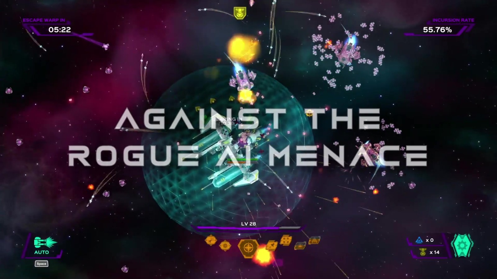 太空射击游戏《PhaigeX:超时空幸存者》面向PC公布6